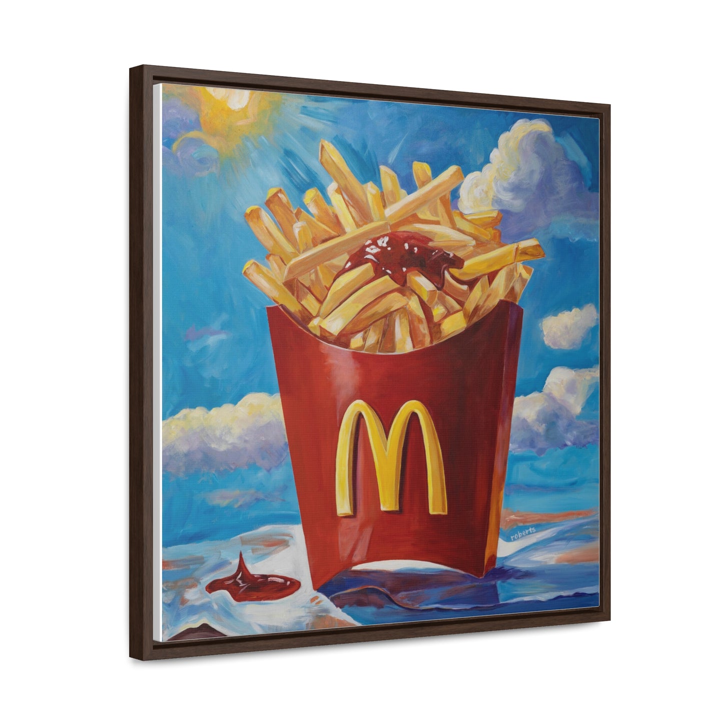 Canvas Wraps, French Fries Design