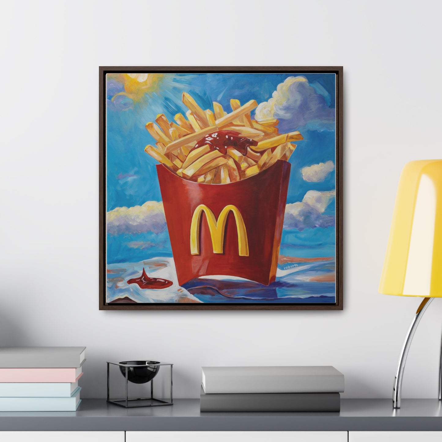 Canvas Wraps, French Fries Design