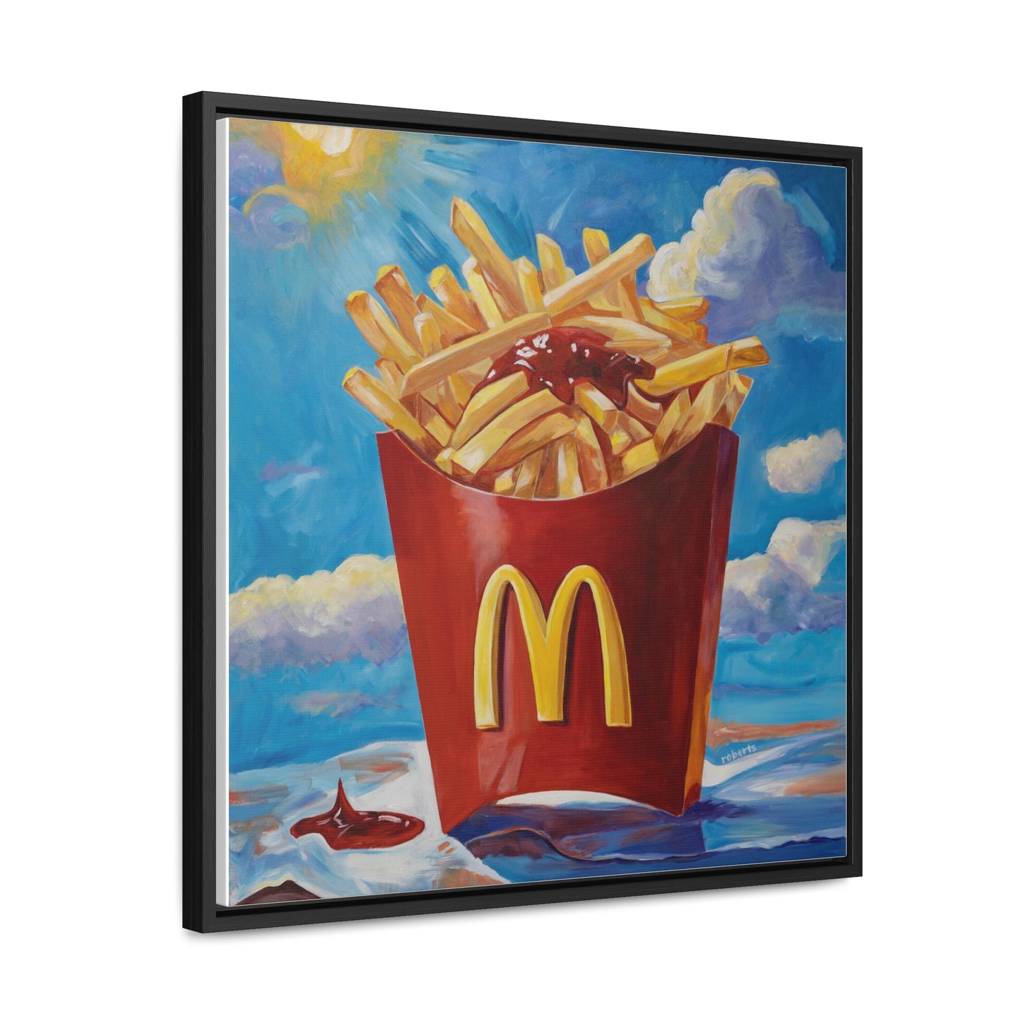 Canvas Wraps, French Fries Design